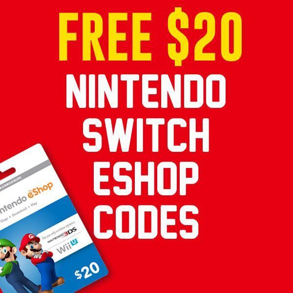 free unused nintendo eshop codes